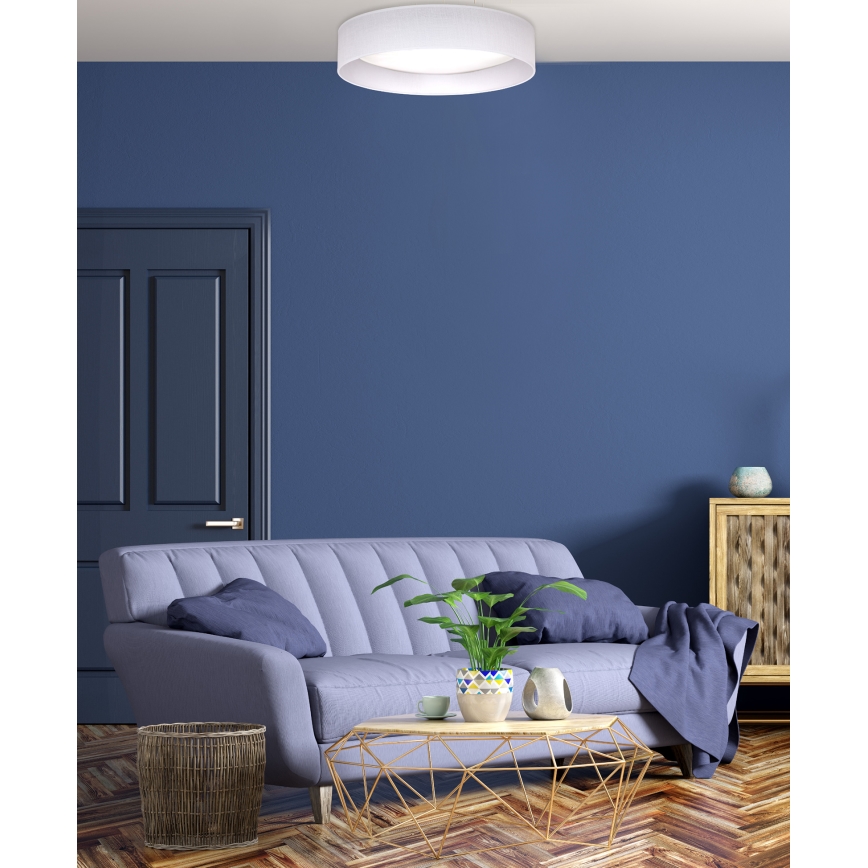 Duolla - Plafoniera LED ROLLER LED/24W/230V diametro 45 cm bianco