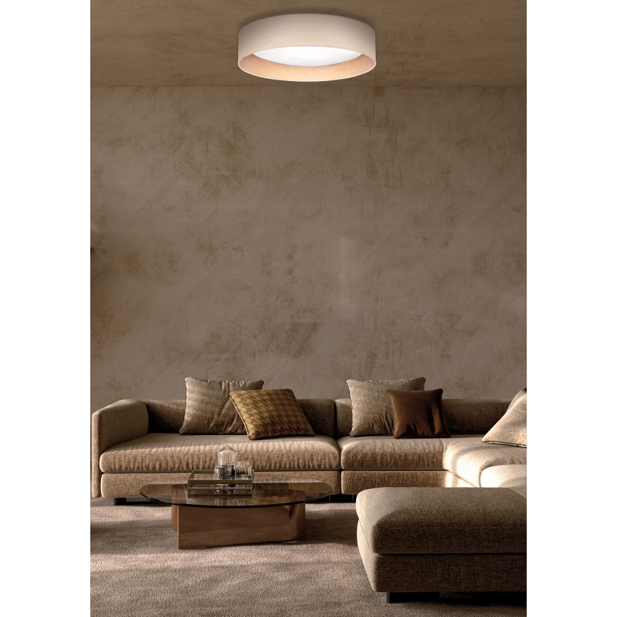 Duolla - Plafoniera LED ROLLER LED/24W/230V diametro 45 cm cenere