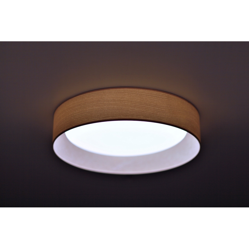 Duolla - Plafoniera LED ROLLER LED/24W/230V diametro 45 cm cenere