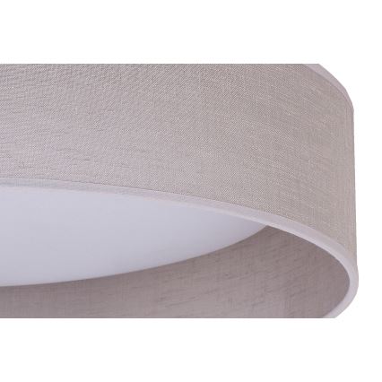 Duolla - Plafoniera LED ROLLER LED/24W/230V diametro 45 cm grigio chiaro