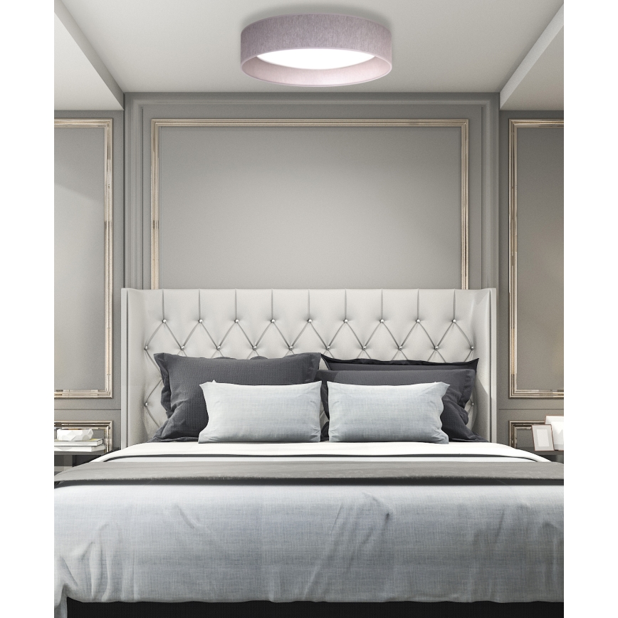 Duolla - Plafoniera LED ROLLER LED/24W/230V diametro 45 cm grigio chiaro