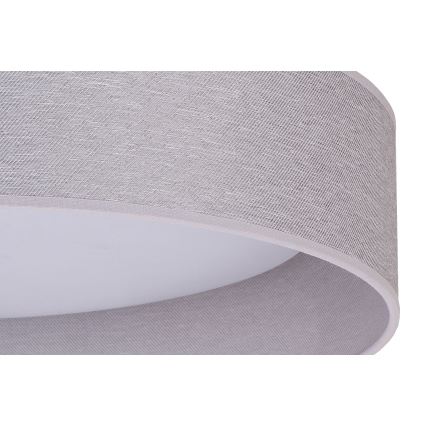 Duolla - Plafoniera LED ROLLER LED/24W/230V diametro 45 cm grigio chiaro