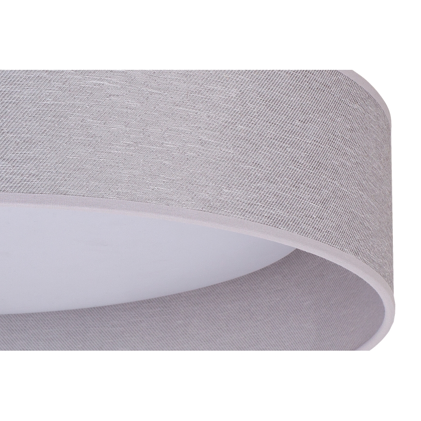 Duolla - Plafoniera LED ROLLER LED/24W/230V diametro 45 cm grigio chiaro