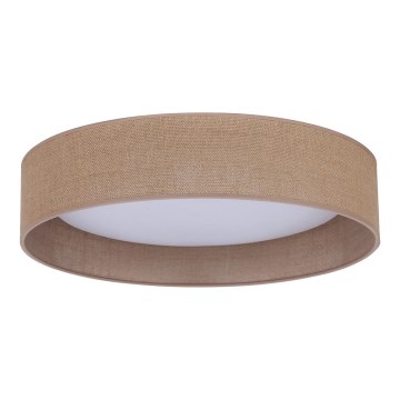 Duolla - Plafoniera LED ROLLER LED/24W/230V diametro 45 cm marrone chiaro