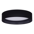 Duolla - Plafoniera LED ROLLER LED/24W/230V diametro 45 cm nero