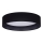 Duolla - Plafoniera LED ROLLER LED/24W/230V diametro 45 cm nero