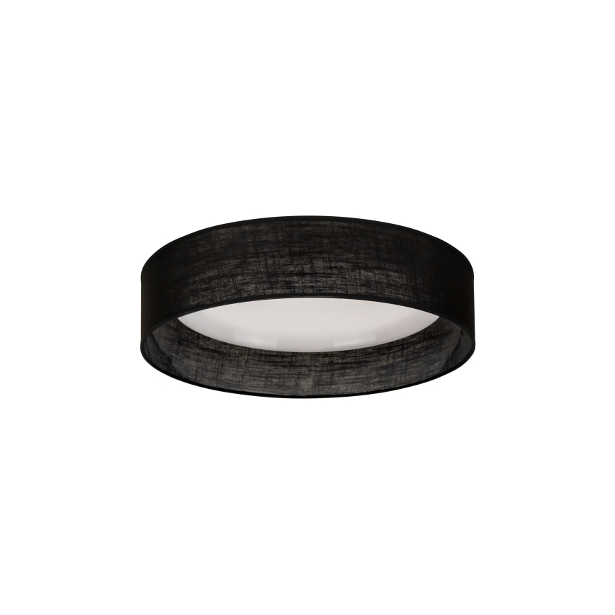 Duolla - Plafoniera LED ROLLER LED/24W/230V diametro 45 cm nero