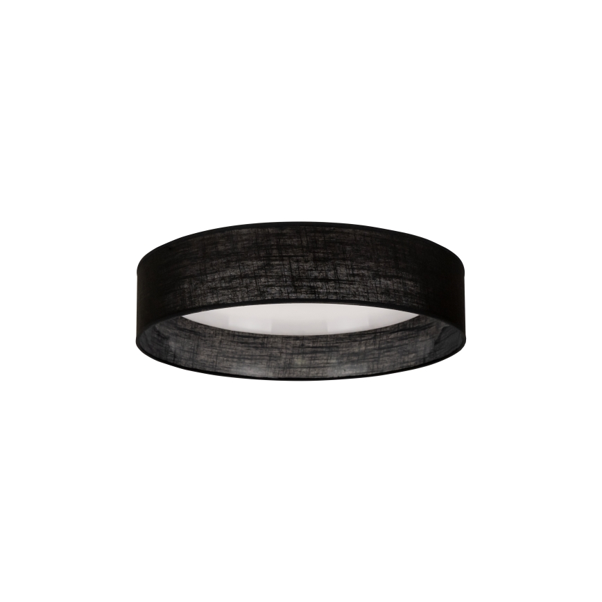 Duolla - Plafoniera LED ROLLER LED/24W/230V diametro 45 cm nero