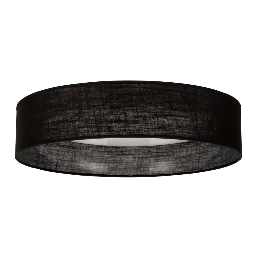 Duolla - Plafoniera LED ROLLER LED/24W/230V diametro 45 cm nero