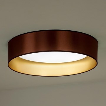 Duolla - Plafoniera LED ROLLER LED/24W/230V diametro 45 cm rame/oro