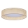 Duolla - Plafoniera LED ROLLER LED/24W/230V diametro 45 cm rattan