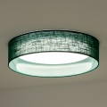 Duolla - Plafoniera LED ROLLER LED/24W/230V diametro 45 cm verde