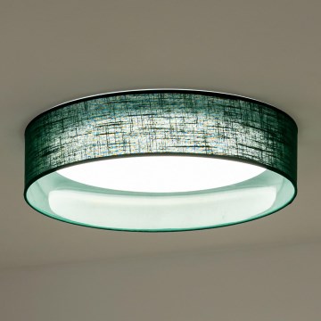 Duolla - Plafoniera LED ROLLER LED/24W/230V diametro 45 cm verde