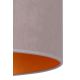 Duolla - Plafoniera ROLLER 3xE27/15W/230V diametro 60 cm grigio/oro