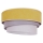 Duolla - Plafoniera TRIO 1xE27/15W/230V diametro 45 cm giallo/grigio/bianco