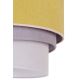 Duolla - Plafoniera TRIO 1xE27/15W/230V diametro 45 cm giallo/grigio/bianco
