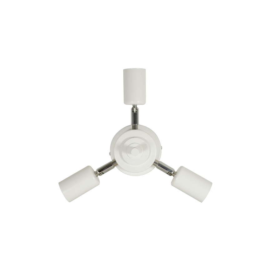 Duolla - Plafoniera YUTE TRIO 3xE27/15W/230V diametro 60 cm marrone/grigio/beige