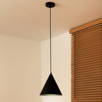 Duolla - Sospensione a cavo IRONLINE 1xG9/3W/230V Ø 25 cm, nero