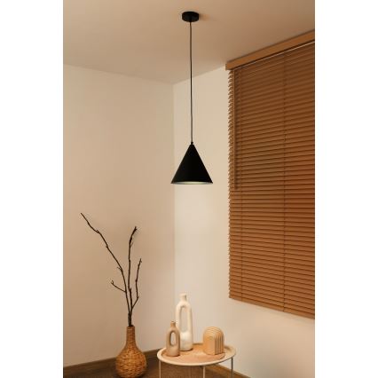 Duolla - Sospensione a cavo IRONLINE 1xG9/3W/230V Ø 25 cm, nero