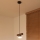 Duolla - Sospensione a cavo IRONLINE 1xGX53/3W/230V pino/rovere/nero