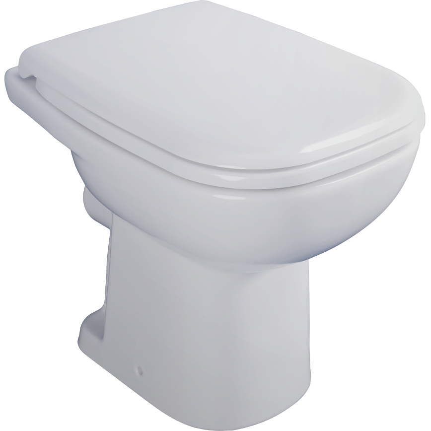 Duravit 21080900002 - WC a pavimento D-CODE in ceramica/bianco lucido