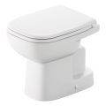 Duravit 21100100002 - Vaso a pavimento D-CODE in ceramica, bianco lucido