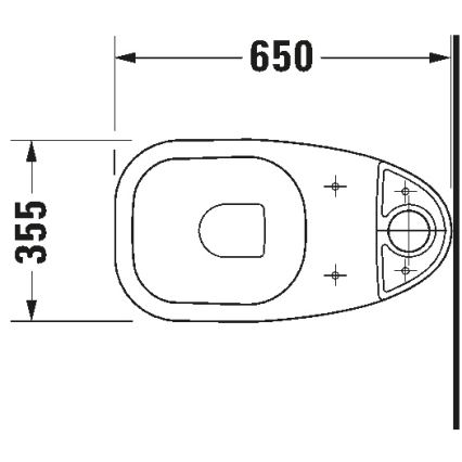 Duravit 21110100002 - WC combinato D-CODE ceramica/bianco lucido