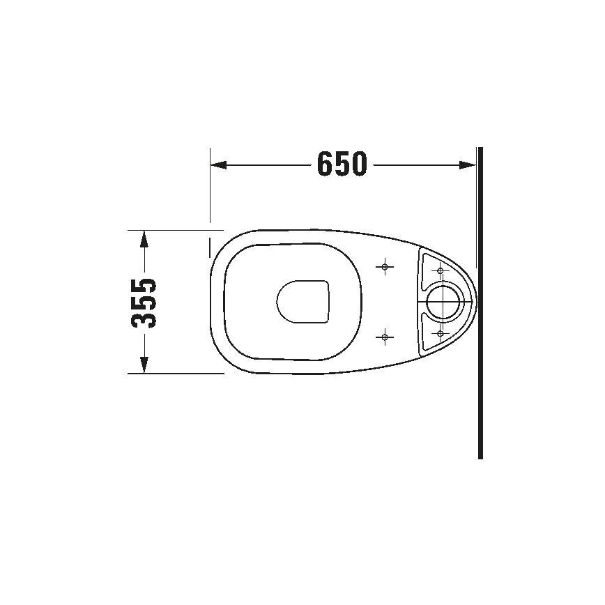 Duravit 21110100002 - WC combinato D-CODE ceramica/bianco lucido