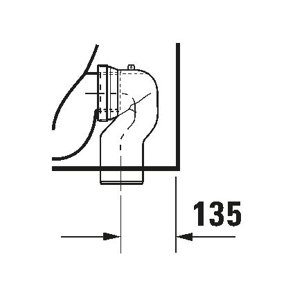 Duravit 21150900002 - WC a pavimento D-CODE ceramica/bianco lucido