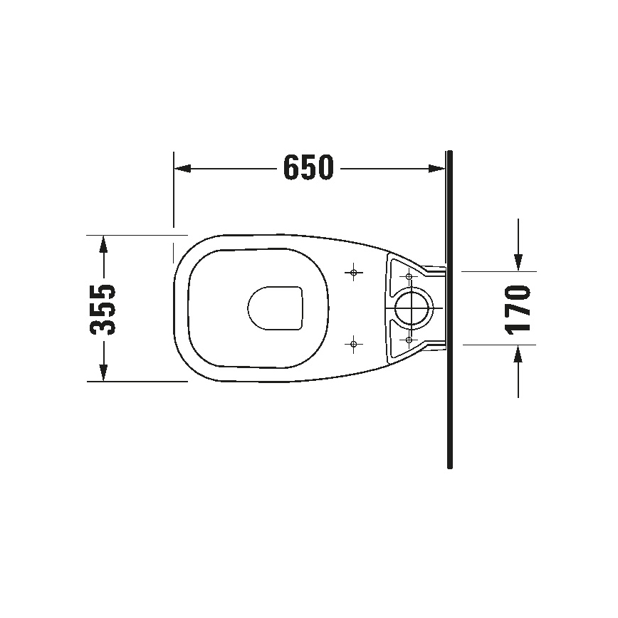 Duravit 21180900002 - WC combinato D-CODE ceramica/bianco lucido