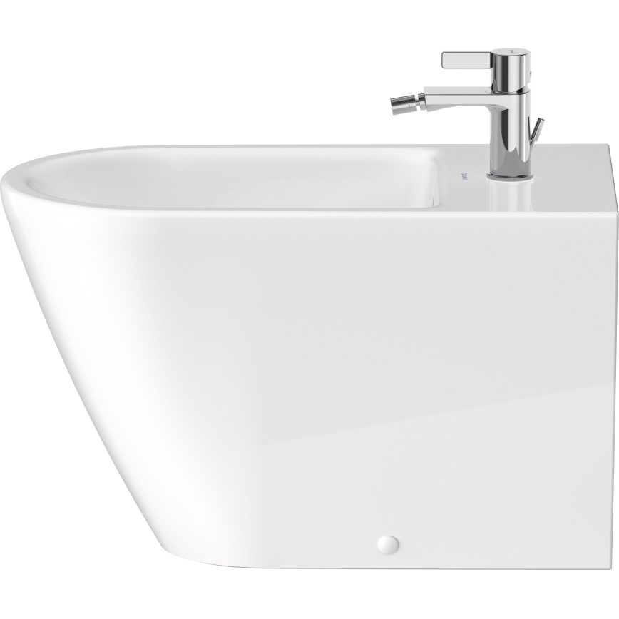Duravit 2294100000 - Bidet a pavimento D-NEO in ceramica, bianco lucido