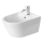 Duravit 27271500002 - Bidet sospeso D-CODE in ceramica, finitura bianco lucido