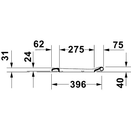 Duravit 28310000 - Sedile per WC D-CODE 37,4x42 cm, bianco