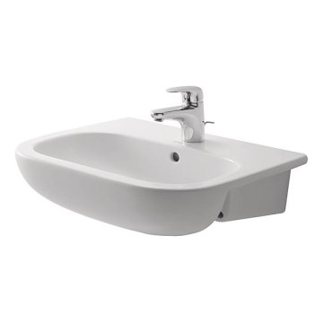 Duravit 339550000 - Lavabo da incasso D-CODE 55x44 cm ceramica/bianco lucido