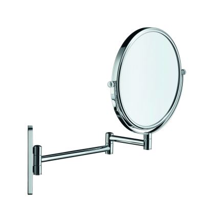 Duravit 99121000 - Specchio cosmetico da parete D-CODE, cromo lucido