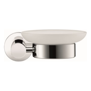Duravit 99181000 - Portasapone da parete D-CODE destro, cromo lucido