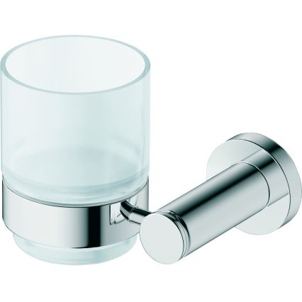 Duravit 99191000 - Portaspazzolini da parete D-CODE, lato sinistro, cromo lucido