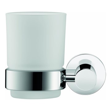 Duravit 99194600 - Portaspazzolini da parete D-CODE, lato sinistro, nero opaco