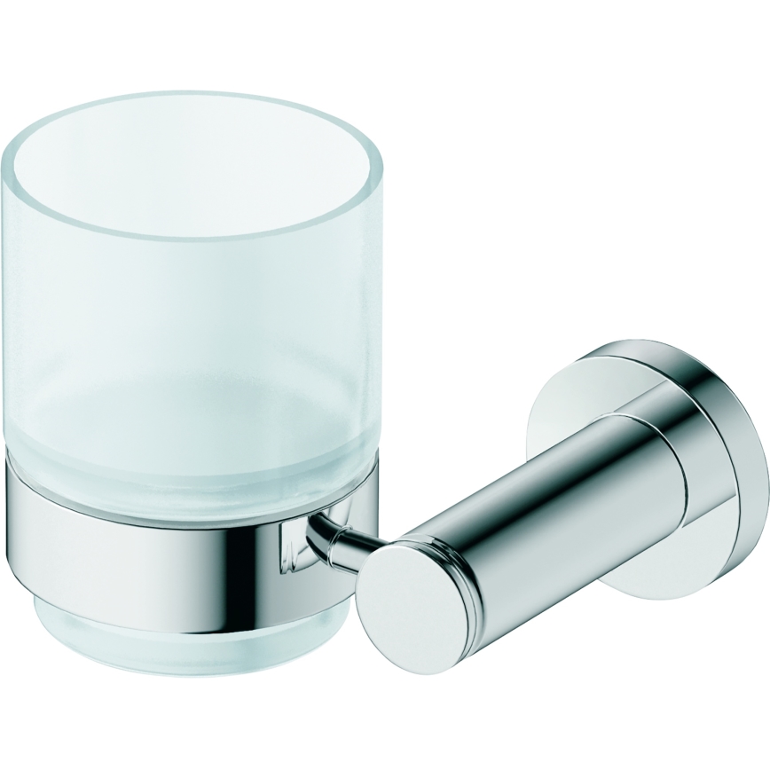 Duravit 99194600 - Portaspazzolini da parete D-CODE, lato sinistro, nero opaco