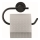 Duravit 99264600 - Porta carta igienica D-CODE nero opaco