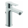 Duravit DC1023001010 - Miscelatore per lavabo + piletta di scarico D-CODE cromo lucido