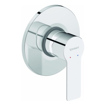 Duravit DC4210007010 - Miscelatore doccia da incasso D-CODE cromo lucido