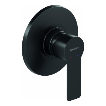 Duravit DC4210007046 - Miscelatore doccia ad incasso D-CODE nero opaco