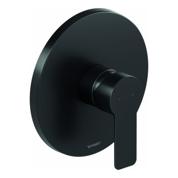 Duravit DC4210010046 - Miscelatore doccia da incasso D-CODE, finitura nero opaco