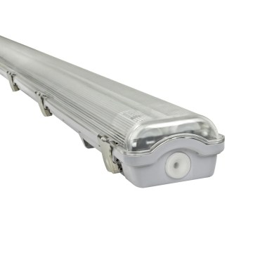 e2 elektro - Apparecchio fluorescente tecnico a LED CLASSIC-POWER 2xG13/18W/230V 4000K 126,8 cm IP65