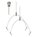 e2 elektro - Set di cavi di sospensione 150 cm, cromato lucido