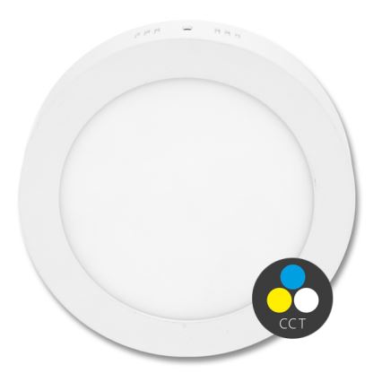 Plafoniera LED LADA LED/18W/230V 3000/4000/6000K diametro 22 cm bianco