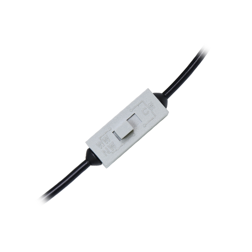 Plafoniera LED LADA LED/18W/230V 3000/4000/6000K diametro 22 cm nero