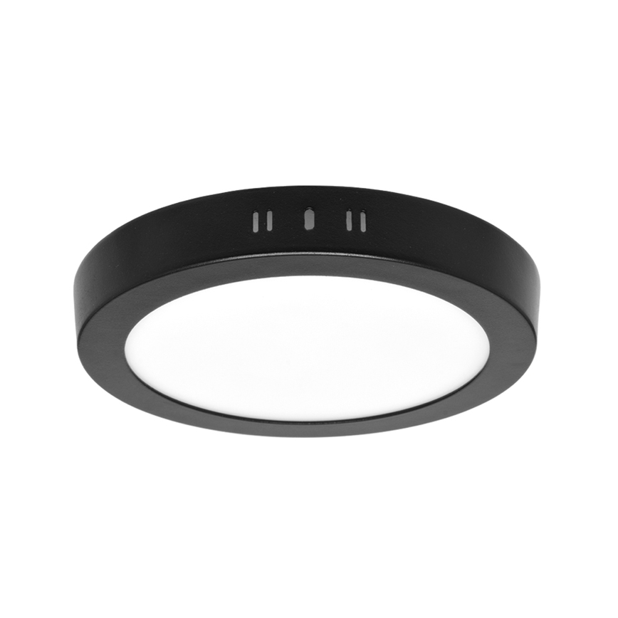 Plafoniera LED LADA LED/25W/230V 3000/4000/6000K diam. 30 cm nero
