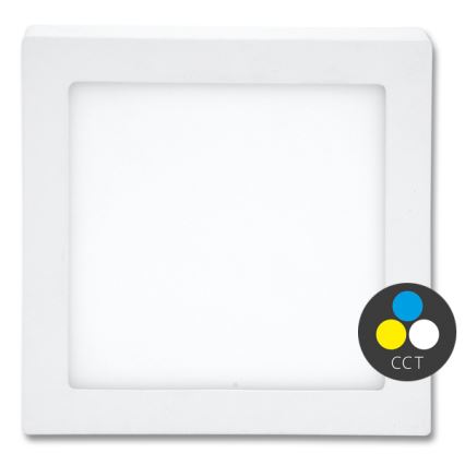 Plafoniera LED RAFA LED/18W/230V 3000/4000/6000K 22x22 cm bianco
